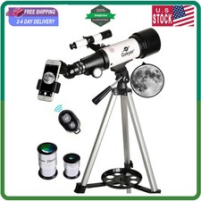 Gskyer 70mm Aperture 400mm Astronomical Refracting Telescope for Kids Beginners