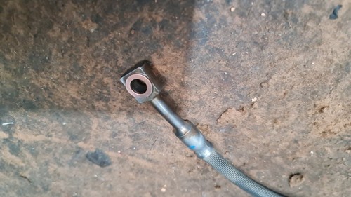 HOLDEN VE V6 COMMODORE UTE LEFT HAND REAR BRAKE HOSE / LINE - Picture 2 of 3