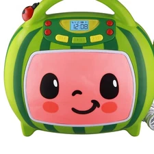 Lightweight Cocomelon Bluetooth Speaker – Rechargeable Karaoke Machine for Kids