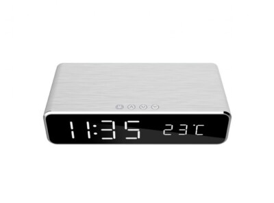 8716309107778 Gembird DAC-WPC-01 Wecker Digitaler Wecker Schwarz GEMBIRD