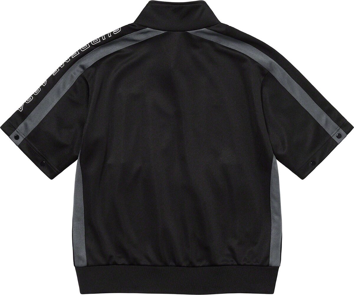 SUPREME®/UMBRO SNAP SLEEVE JACKET Black Full Zip SS23 Men's SUPREME®/UMBRO SNAP SLEEVE JACKET Black Full Zip SS23 Men's