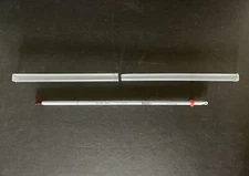 Thermco B230FW3S Thermometer ~ Partial Immersion ~ 0 to 230°F, 2.0°F Div. ~ 12"L