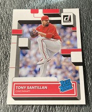 2022 Donruss #31 Tony Santillan RC Rookie Reds Rated Rookies