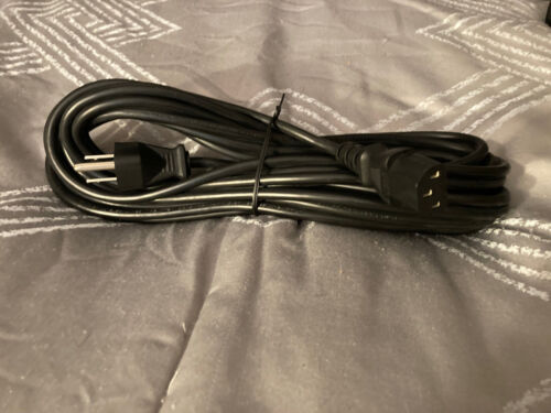 25FT Universal 3 Prong AC Power Cord Cable 18AWG for Computer Printer Monitor TV - Picture 2 of 3