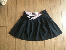 Gonna bellissima Minigonna Donna AMY GEE Tg 44 nera a trapezio come nuova 