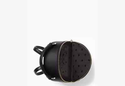 Kate Spade Schuyler Mini Black Saffiano PVC Leather Backpack  display picture 2