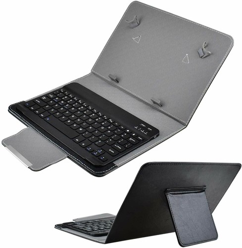 For HUAWEI MediaPad T3 T5 M3 M5 7" 8" 10.1" Tablet Leather Case Cover +Keyboard - Picture 7 of 20