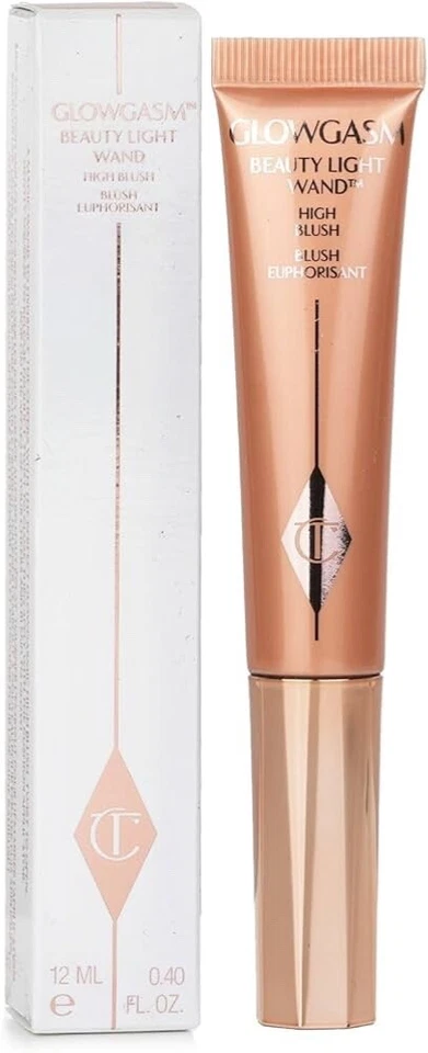Charlotte Tilbury Glowgasm Peachgasm Beauty Light Wand Blush BNIB