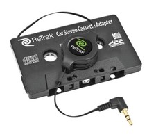 ReTrak ETPRCSSTT Retractable Premier Cassette Adapter with Hands-Free Microphone