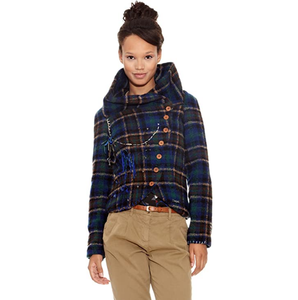 Mujer Desigual Chaqueta Slim Cuello Alto | Chaquetas | Deepening Roots