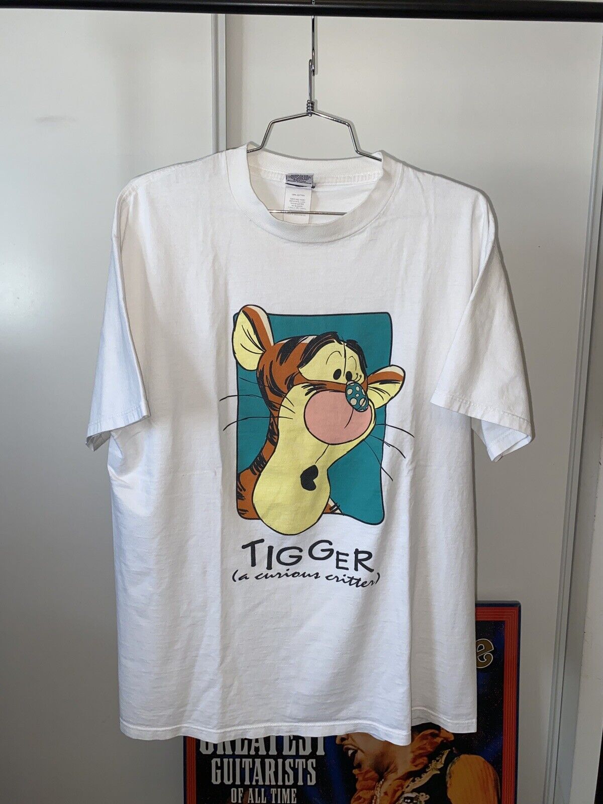 Vintage 90s Disney Tigger Winnie the Pooh T-Shirt  Size L Made in USA
