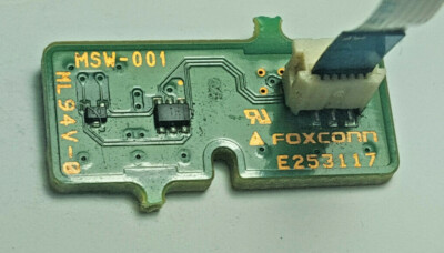 Power Button Board MSW-001 with Ribbon Flex for PS3