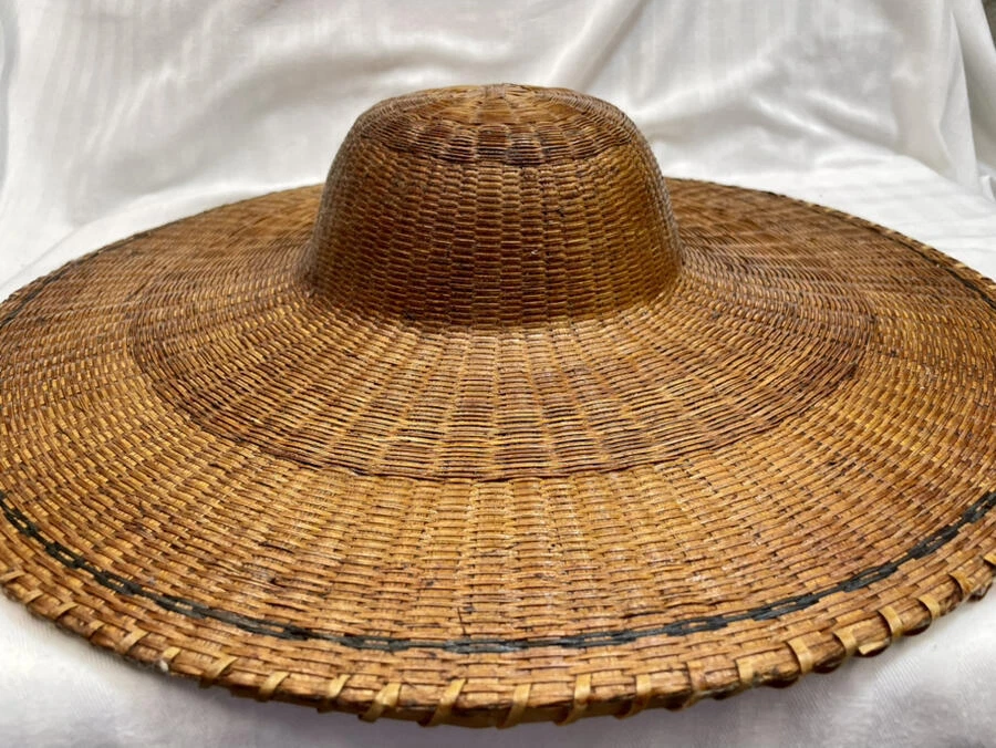 wicker summer hat