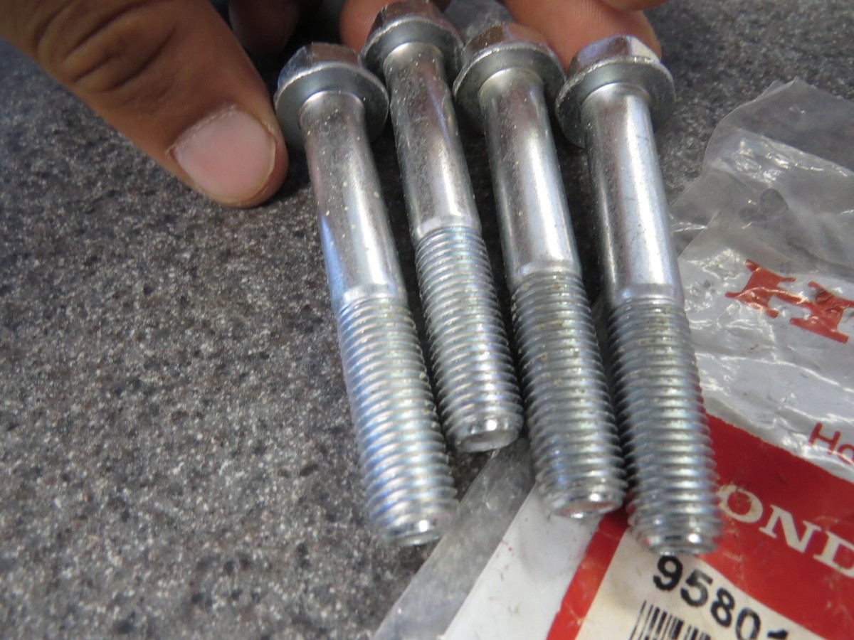 NOS Honda 10x65 Flange Bolt TRX300 TRX500 CB900 CB1000 95801-10065