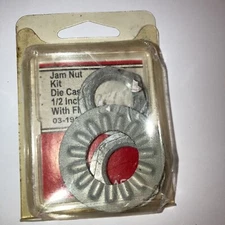 Lasco Jam Nut Kit - Die Cast 1/2" with Flat Rosettes - MPN - 03-1911  OLD STOCK