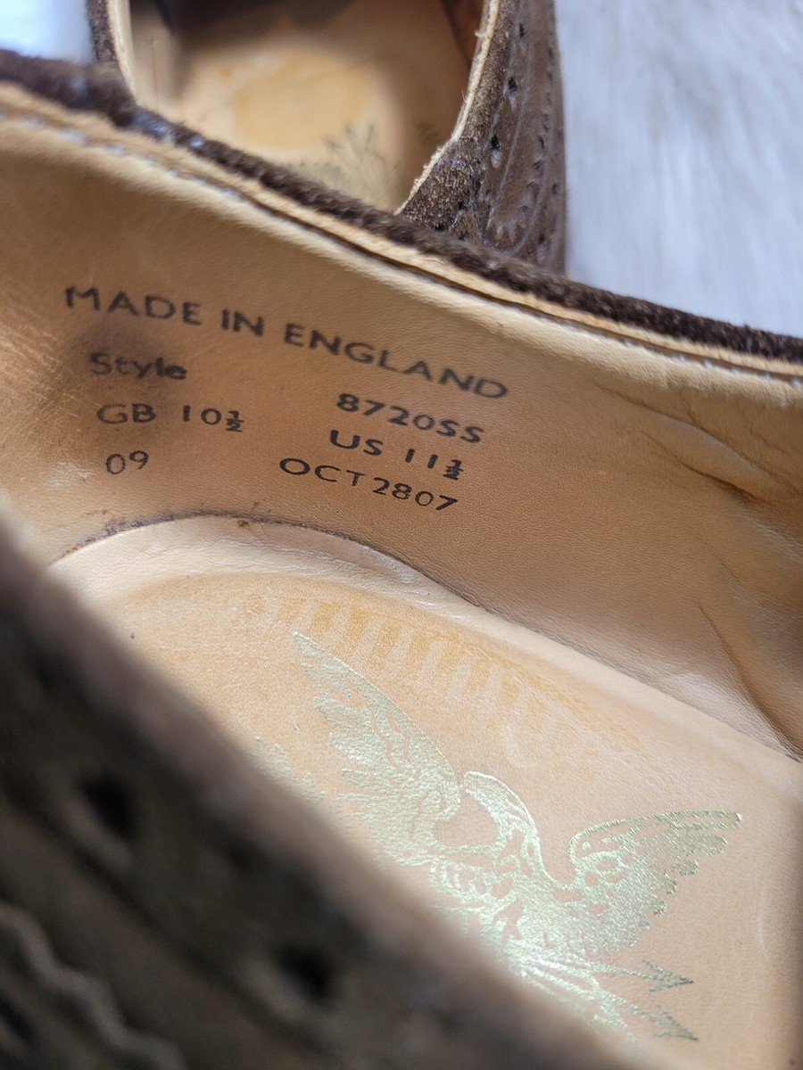Mark Mcnairy Brown Suede  Oxfords Brown Suede Rubber Sole Size 11.5 s-l400.jpg main image 4