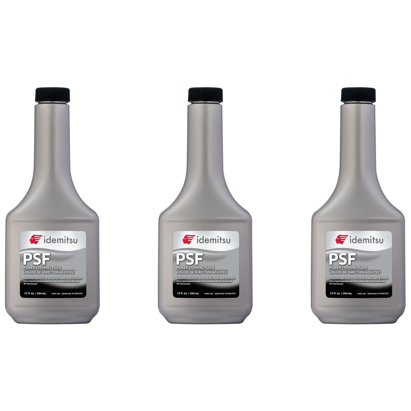 Idemitsu Power Steering Fluid Set of 3 12oz Bottle For Honda 082069002