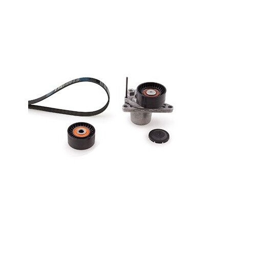 Kit Cinghie Poly V Gates K017PK1675 Micro-v® Kit per Nissan Opel Renault