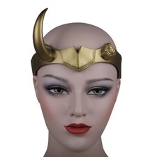 Cosplay Avengers Loki Sylvie Crown Horns Headband Superhero Hairband Party Props