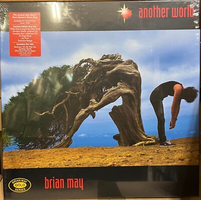 Another World by Brian May (Box Set, Record, 2x CD, 2022) SEALED Shelf wear*