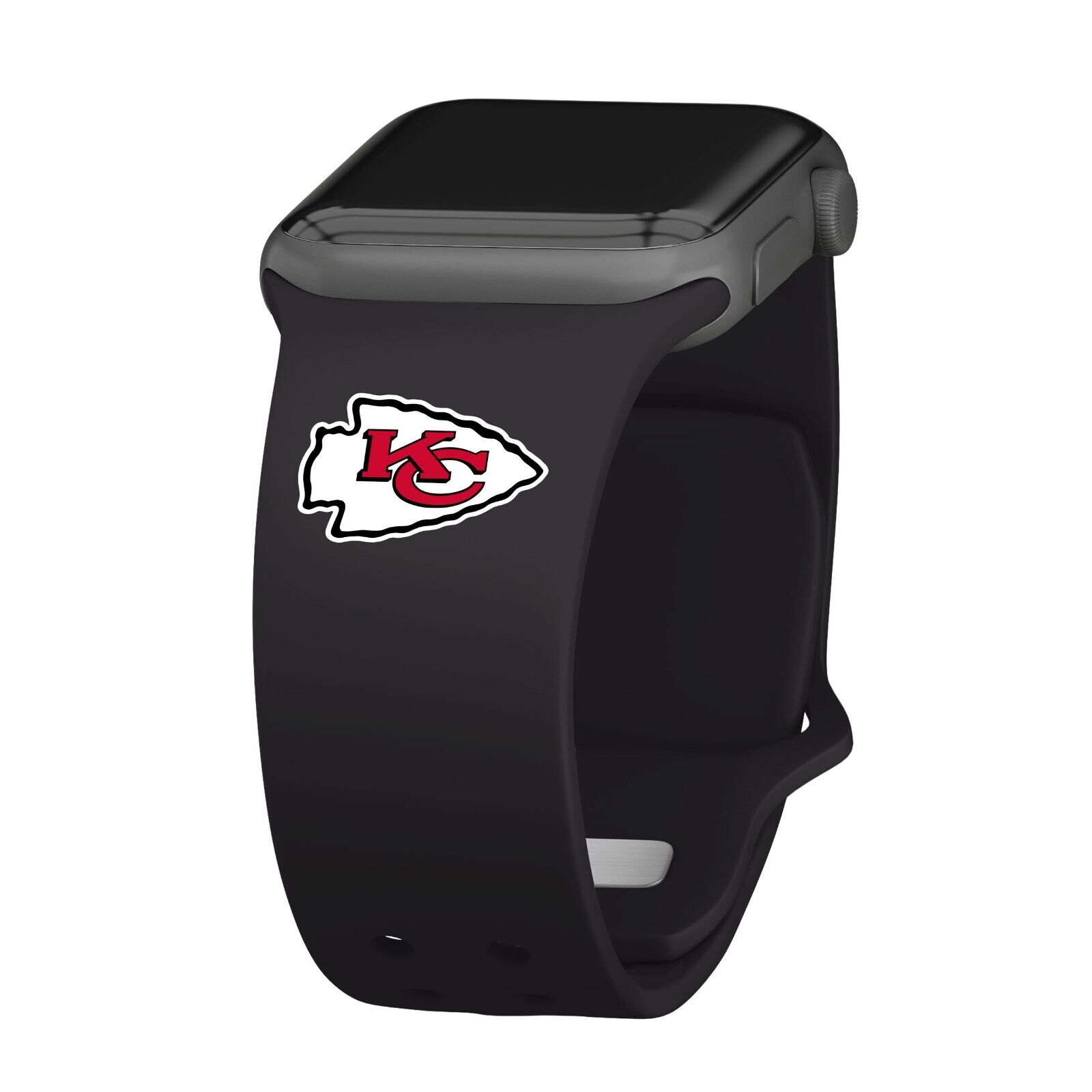 Game Time Kansas City Chiefs Silicone Watch Band Compatible with