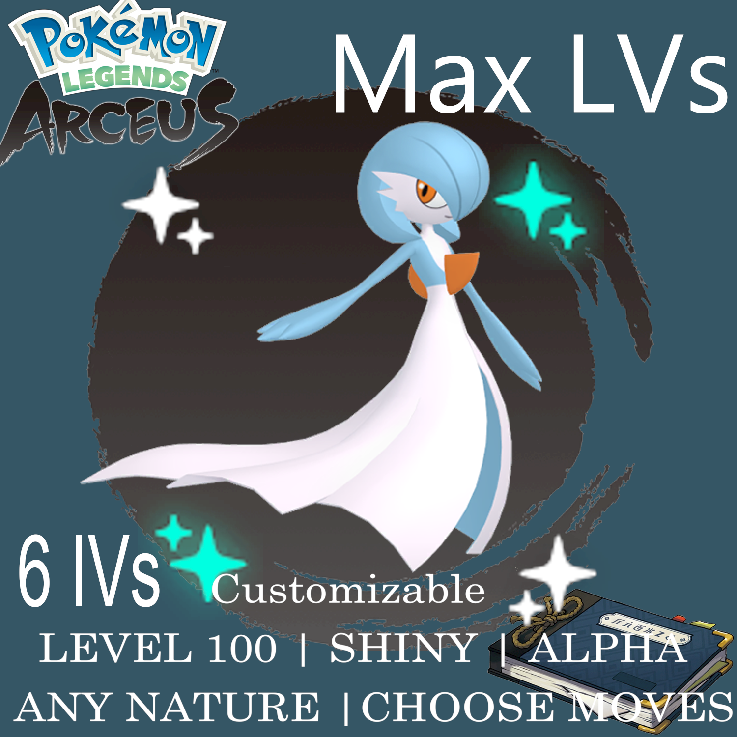 Shiny Gardevoir alpha best Stats // Pokemon Legends: -  Finland