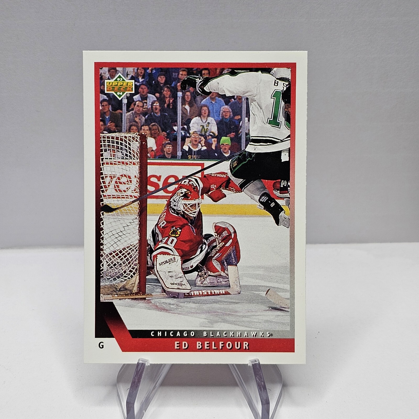 1993-94 Upper Deck #147 Ed Belfour   Chicago Blackhawks