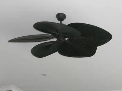 Black Decorative Fan For Sale Excellent Condition Air Conditioning