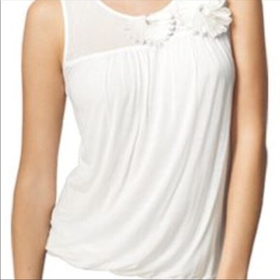 bubble hem tank top