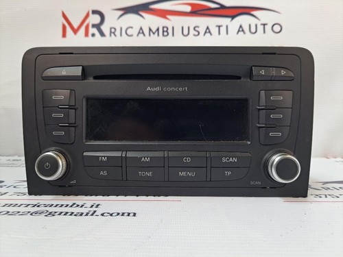 AUTORADIO PER AUDI A3 Serie (8P1) 8P0035186S (05>08) - Foto 2 di 6