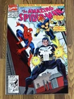 1992 Marvel Comics The Amazing Spider-Man #357 Punisher Nova Darkhawk VF/VF+