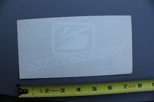 Surf Sling Surfboard White Original VXXLB Vintage Surfing STICKER Window DECAL