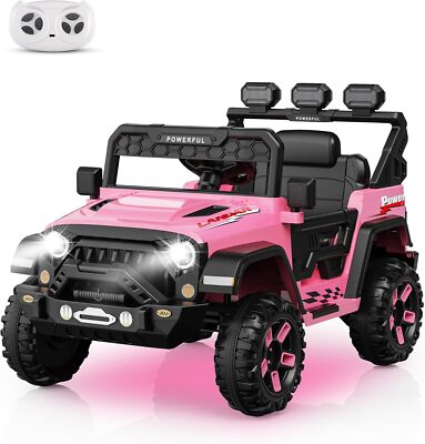 Kids Electric Vehicle, 12V Battery Powered Electric Car With 2.4G Remote Control