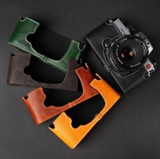 Handmade Genuine Leather Half Camera Case Covers For Leica R7 R6 R6.2 R5 R4 R3