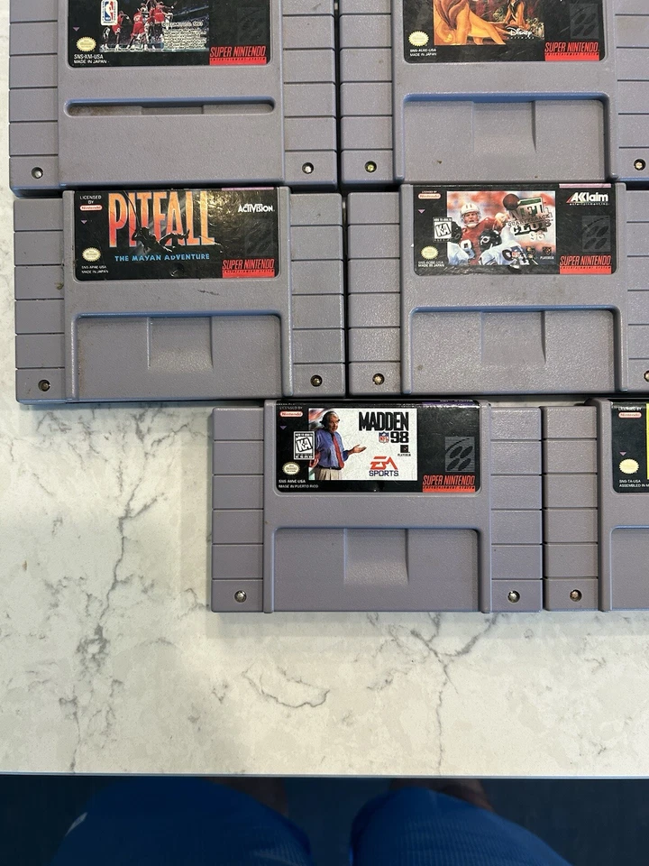 SNES Lot All Tested And Working  - Image 3 of 4