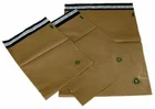 Biodegradable Poly Bag Mailer 100 #3 10x13 Brown Unlined Self Seal Envelope
