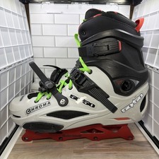 Rollerblade RB Pro X Inline Skates US Men’s Size 13 Aluminum Rails Max 80MM