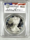 PR69 DCAM 1998-P American Silver Eagle Legacy Ashley Reagan Signed PCGS *8G1