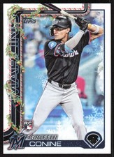 2025 Topps Holiday #H124 Griffin Conine NM-MT RC Rookie Marlins