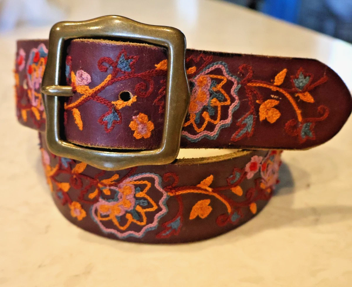 Waist Belt Purple Floral Belts for Women for sale | eBay