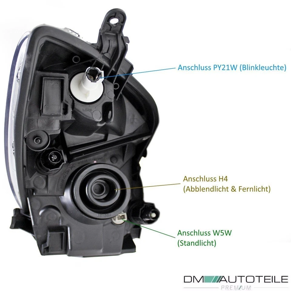 Toyota Yaris P9 XP9 Scheinwerfer SET + Leuchtmittel Paket 2005-2009 für ICHIKOH - Bild 4 von 4