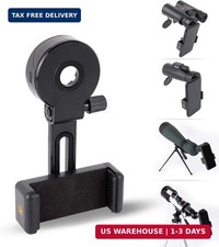 Smartphone Cell Phone Adapter Mount Holder Clip Telescope Binoculars Microscope