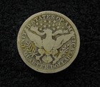 1913 Barber Quarter Dollar - 90% Silver - Classic Vintage US Coin — photo 2