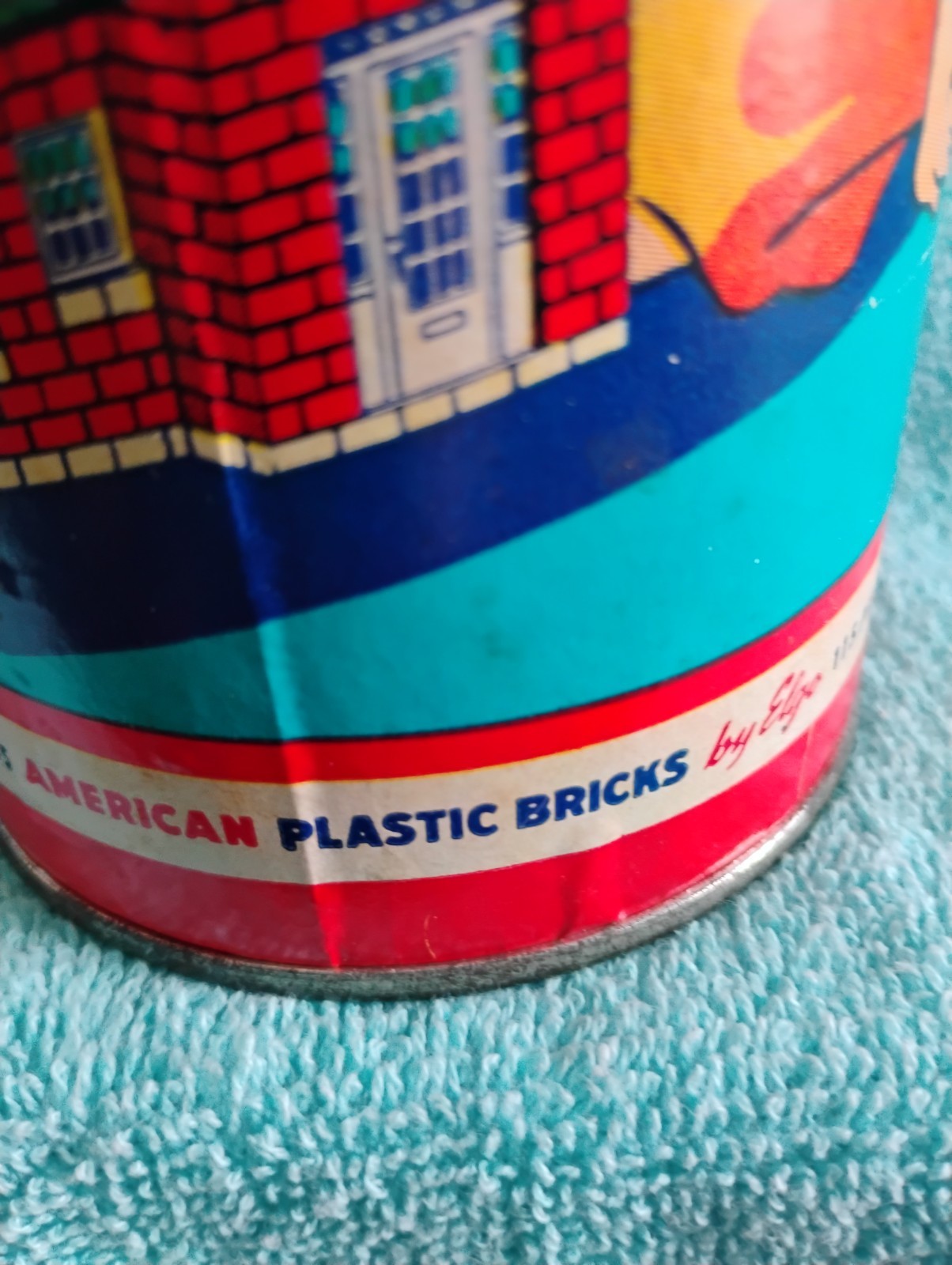Vintage Toys-American Plastic Bricks by Elgo Company