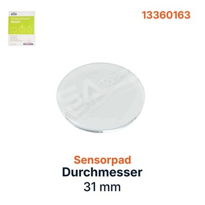 Sensorplättchen Regensensor Pad Gel Pad Frontscheibe für BMW 31 mm