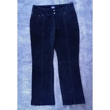 VINTAGE 90s BUM EQUIPMENT SUEDE FLARE PANTS