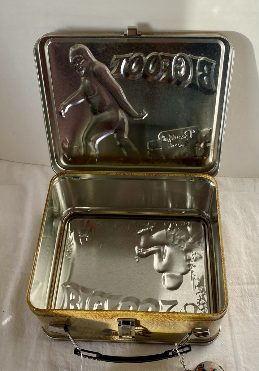 Bigfoot Collectible Lunch Box With Keychain, Made By Archie McPhee