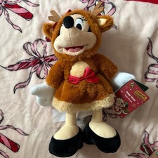 NWT 2025 Disney christmas Minnie Mouse reindeer plush