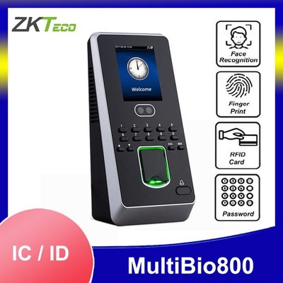 ZKTeco TCP/IP ID/C/ADMS Multibio800 Face Time Attendance & Access Control