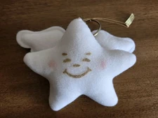 Vintage 90's Carl's Jr. Angel Christmas Tree Plush Ornament 1990's